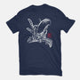 Space Monster-womens fitted tee-DrMonekers
