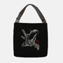 Space Monster-none adjustable tote bag-DrMonekers