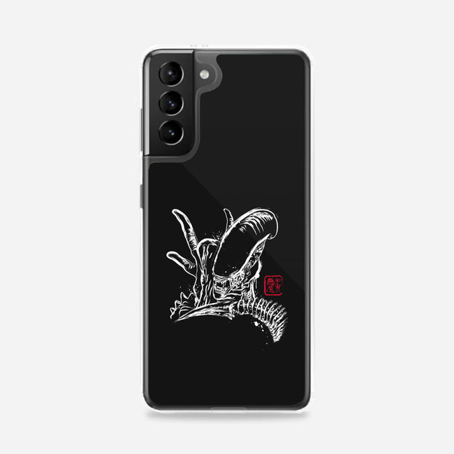 Space Monster-samsung snap phone case-DrMonekers