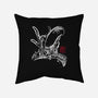 Space Monster-none removable cover w insert throw pillow-DrMonekers
