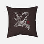 Space Monster-none removable cover w insert throw pillow-DrMonekers