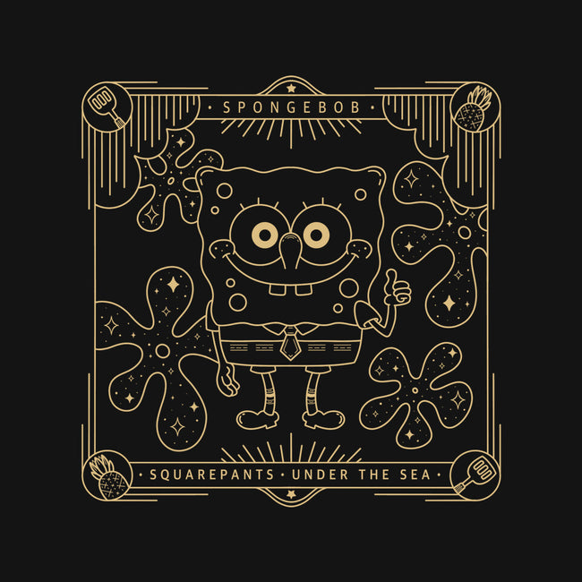 Sponge Under The Sea-womens v-neck tee-Loreley Panacoton