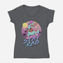 Stay Rad-womens v-neck tee-vp021