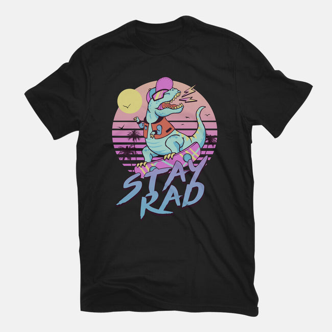 Stay Rad-mens basic tee-vp021