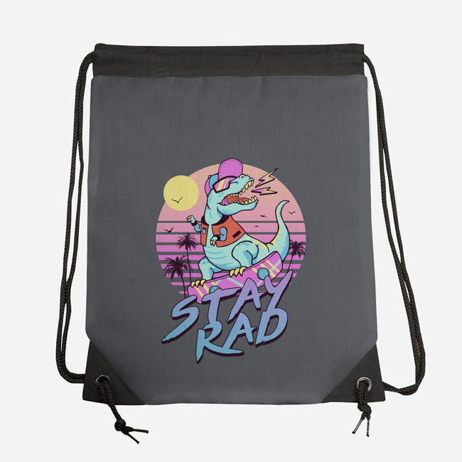 Stay Rad-none drawstring bag-vp021