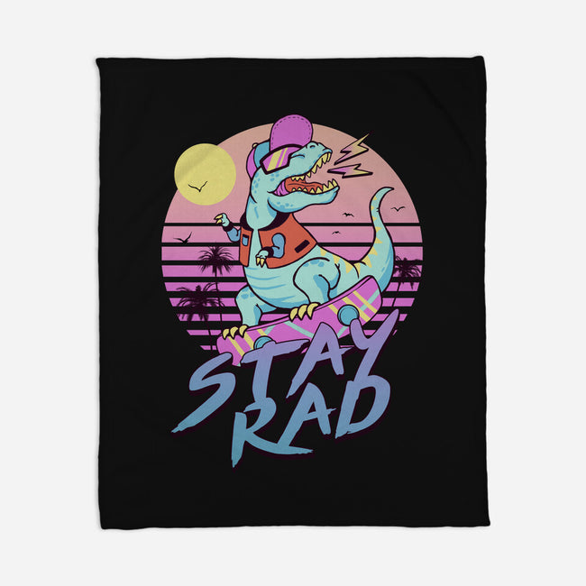 Stay Rad-none fleece blanket-vp021