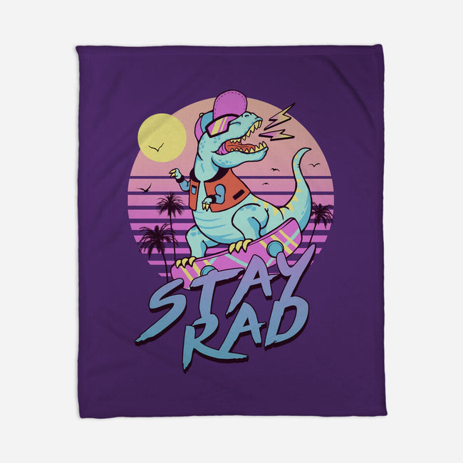 Stay Rad-none fleece blanket-vp021