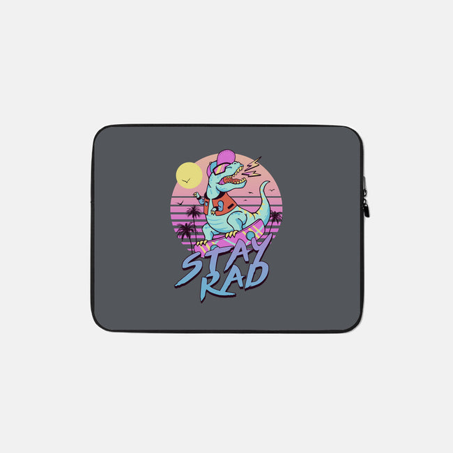 Stay Rad-none zippered laptop sleeve-vp021