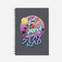 Stay Rad-none dot grid notebook-vp021