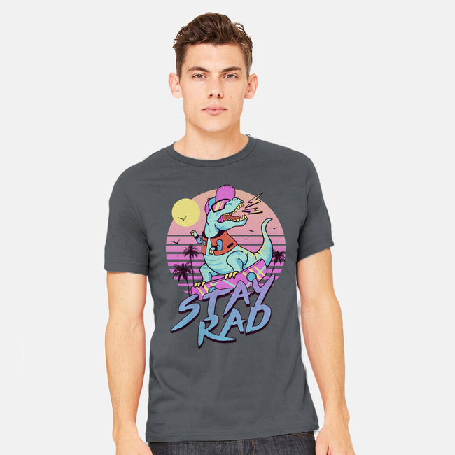 Stay Rad-mens heavyweight tee-vp021