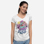 Stay Rad-womens v-neck tee-vp021