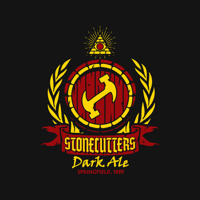 Stonecutters Dark Ale-none removable cover w insert throw pillow-dalethesk8er