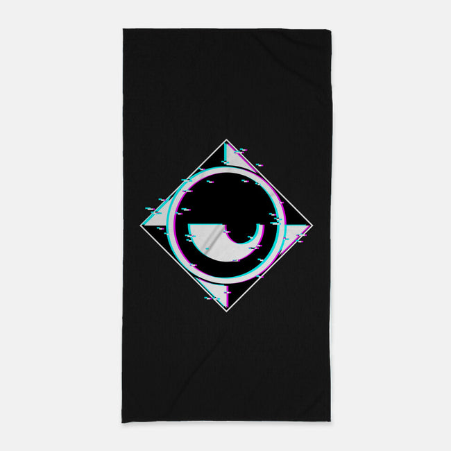 Strix Glitch-none beach towel-spoilerinc