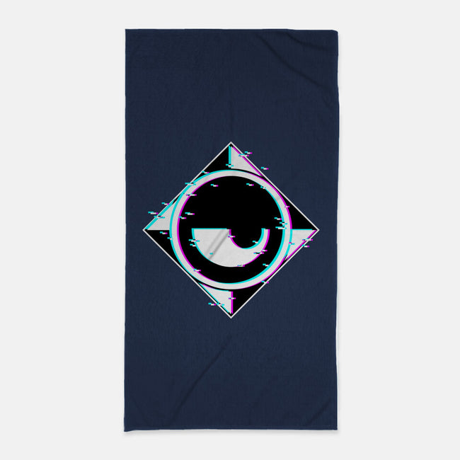 Strix Glitch-none beach towel-spoilerinc