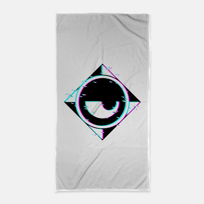 Strix Glitch-none beach towel-spoilerinc