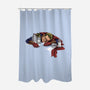 Super Binge-none polyester shower curtain-zascanauta