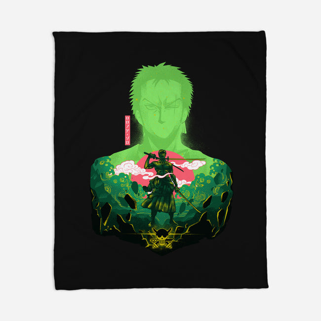 Swordman Pirate-none fleece blanket-hypertwenty
