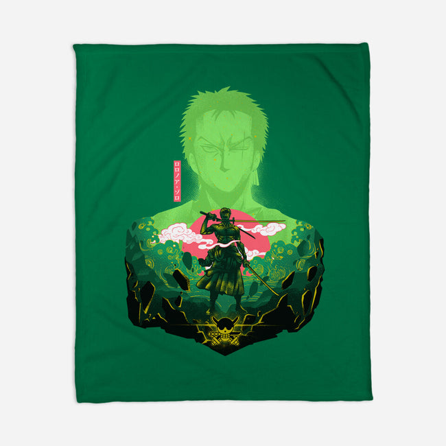 Swordman Pirate-none fleece blanket-hypertwenty