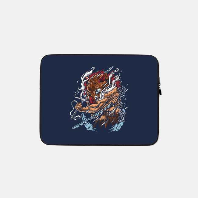 The Blades Of Inosuke-none zippered laptop sleeve-Knegosfield