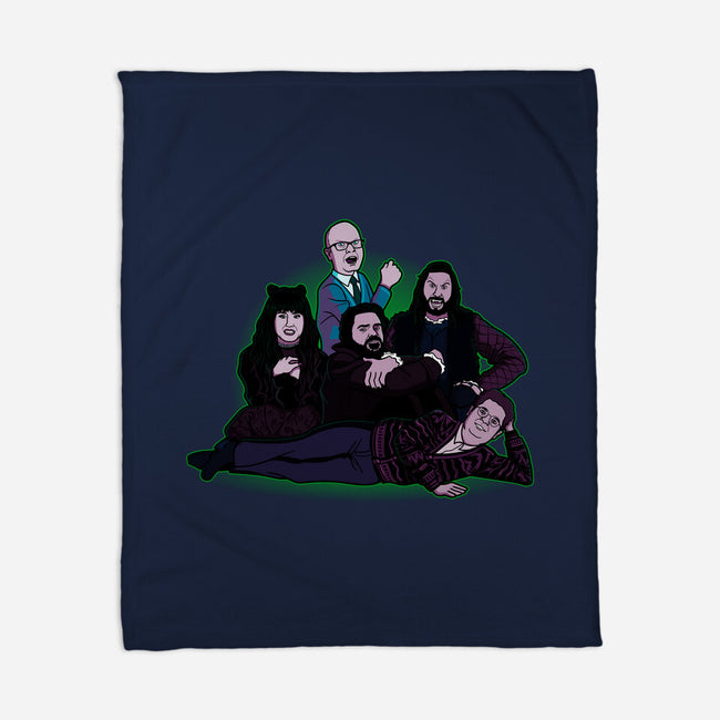 The Shadows Club-none fleece blanket-jasesa