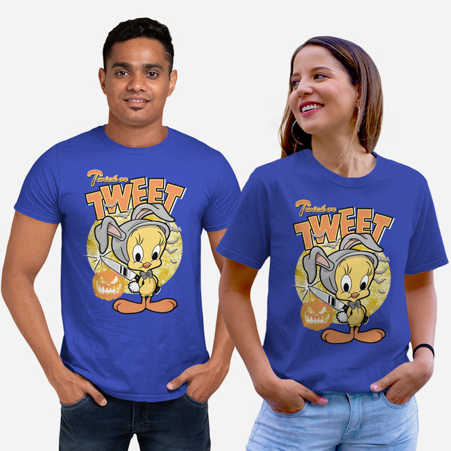 Twick Or Tweet-unisex basic tee-palmstreet