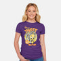 Twick Or Tweet-womens fitted tee-palmstreet