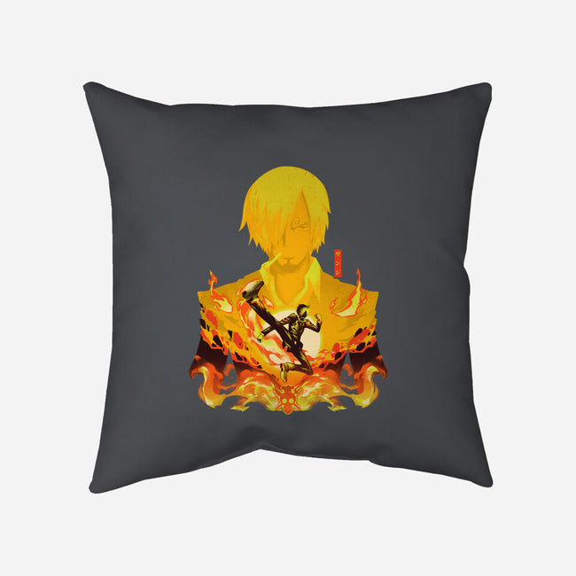 Vinsmoke Pirate-none removable cover w insert throw pillow-hypertwenty