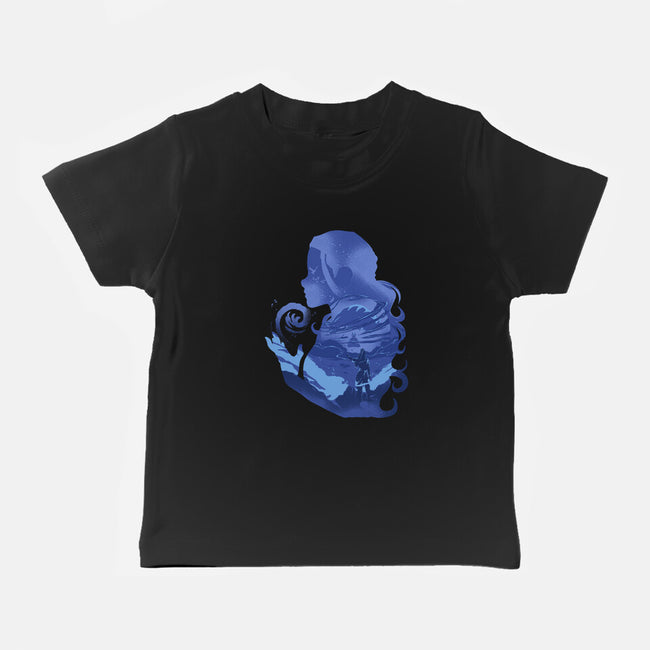 Water Loves Air-baby basic tee-RamenBoy