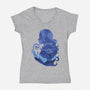 Water Loves Air-womens v-neck tee-RamenBoy