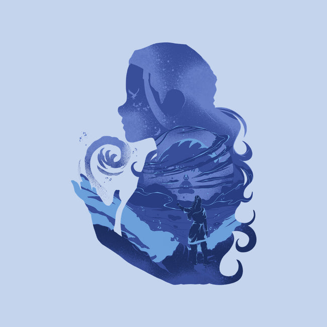 Water Loves Air-none stretched canvas-RamenBoy