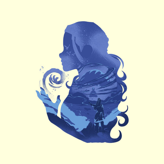 Water Loves Air-none stretched canvas-RamenBoy