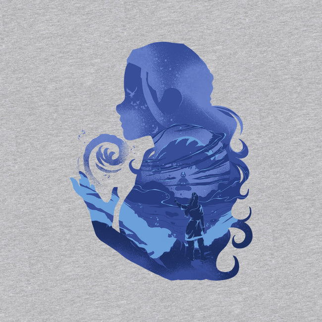 Water Loves Air-womens v-neck tee-RamenBoy