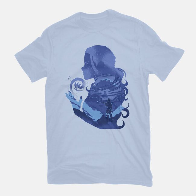 Water Loves Air-mens basic tee-RamenBoy