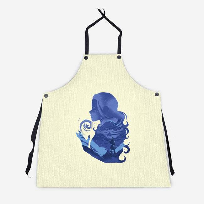 Water Loves Air-unisex kitchen apron-RamenBoy