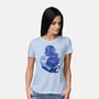 Water Loves Air-womens basic tee-RamenBoy