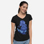 Water Loves Air-womens v-neck tee-RamenBoy
