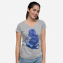 Water Loves Air-womens v-neck tee-RamenBoy