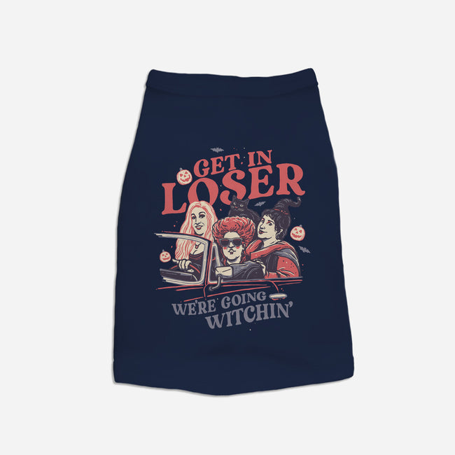 We're Going Witchin-dog basic pet tank-momma_gorilla