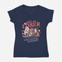 We're Going Witchin-womens v-neck tee-momma_gorilla