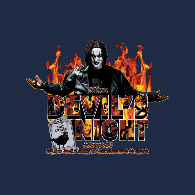 Devil's Night In Detroit-mens basic tee-goodidearyan