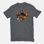 Devil's Night In Detroit-womens basic tee-goodidearyan