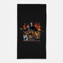 Devil's Night In Detroit-none beach towel-goodidearyan