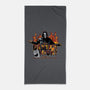 Devil's Night In Detroit-none beach towel-goodidearyan