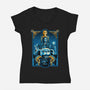 Enter The Fantasia-womens v-neck tee-daobiwan