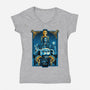 Enter The Fantasia-womens v-neck tee-daobiwan
