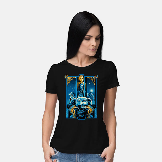 Enter The Fantasia-womens basic tee-daobiwan