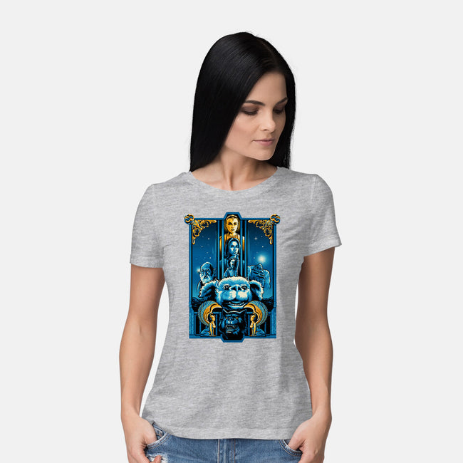 Enter The Fantasia-womens basic tee-daobiwan