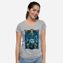 Enter The Fantasia-womens v-neck tee-daobiwan