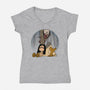 PreyNuts-womens v-neck tee-MarianoSan