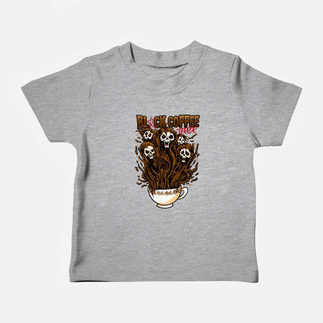 Black Coffee Terror-baby basic tee-spoilerinc